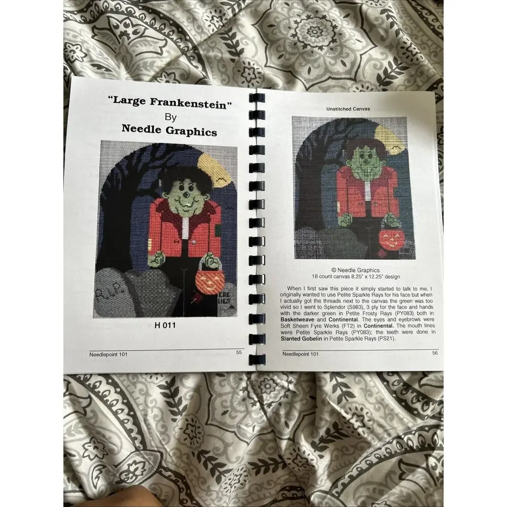 Needlepoint 101: Guide to Painted Canvas Book (2005) by Ruth Dilts, HTF OOP